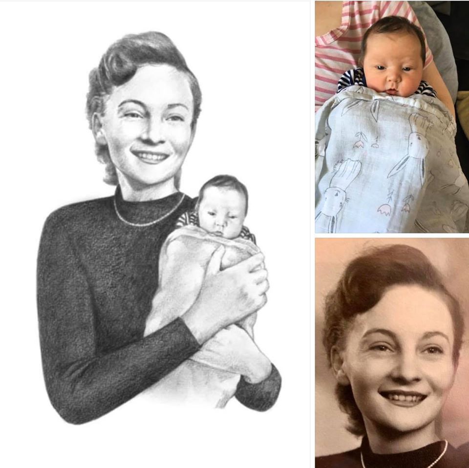 Blanco y Negro Lápiz