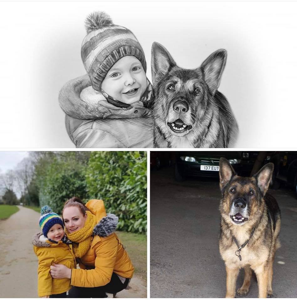 Blanco y Negro Tono Pastel